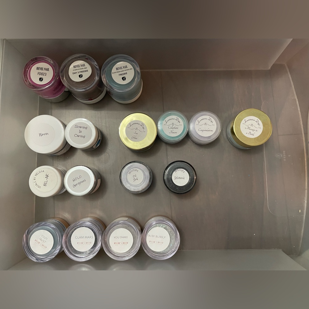 Assorted Nail Dip Powders Collection